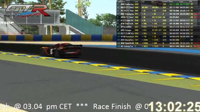 GTR24h.org - 24h LeMans - Part 4