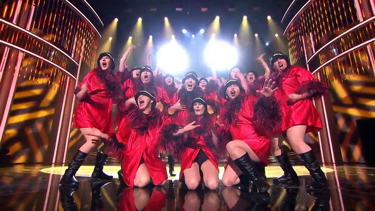 Burlesque Performers Ruby Red let it all hang out! | Semi Final 1 | Britains Got Talent 2