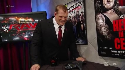 Triple H and Stephanie McMahon are running late- Raw, October 12, 2015