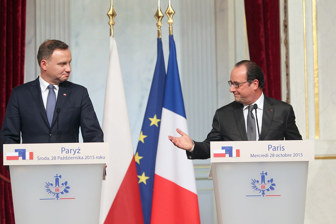 Point de presse avec Andrzej Duda, président de la République de Pologne