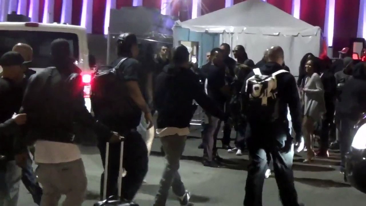 Nicki Minaj, Kevin Hart, Trey Songz And More Attend Tyga - Chris Brown Concert