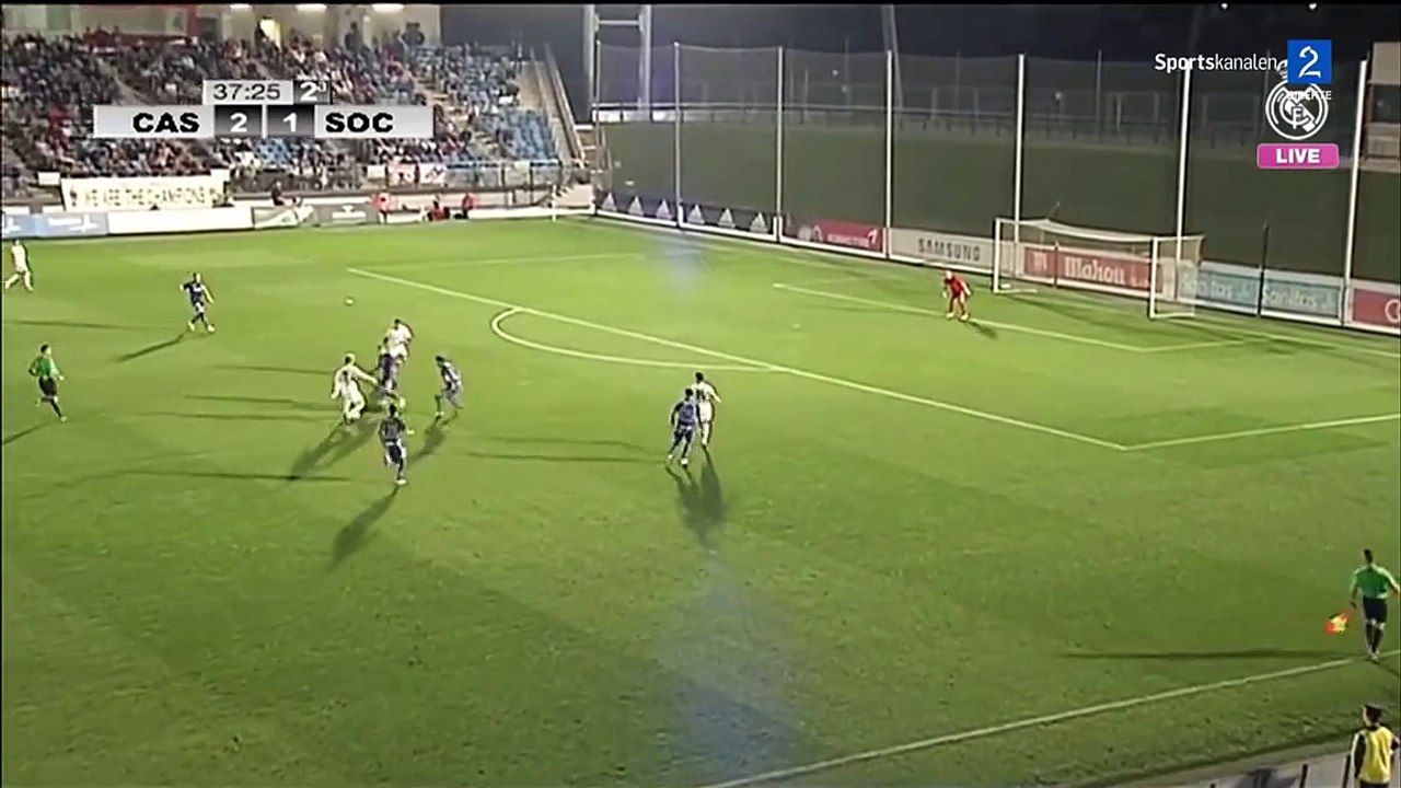 Brilliant assist from Martin Odegaard
