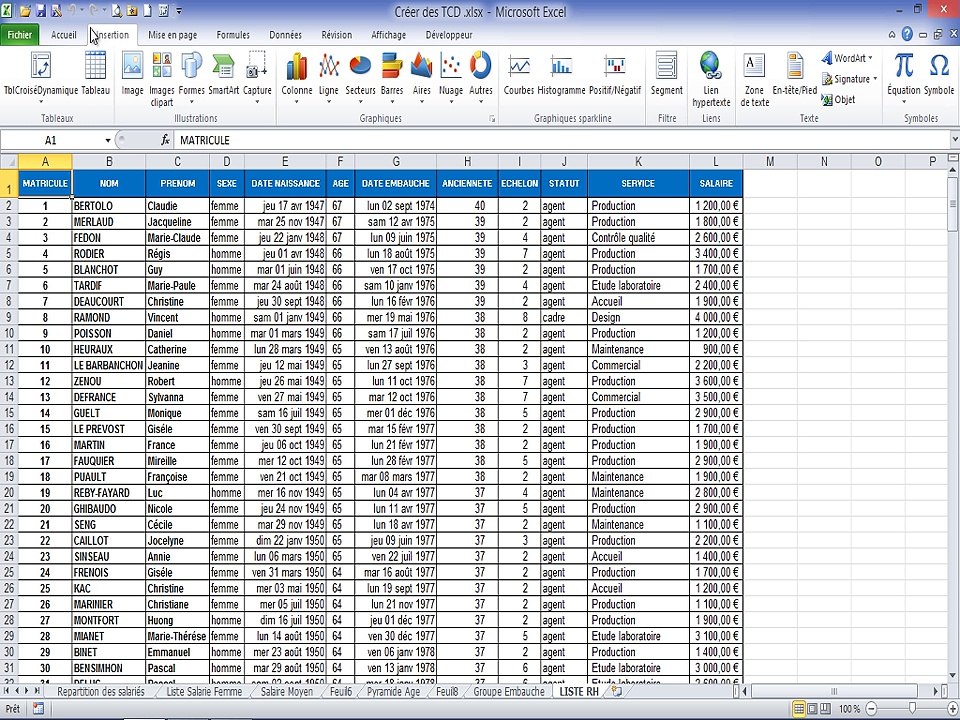 Excel - Les Tableaux Croisés Dynamiques (Module 4)