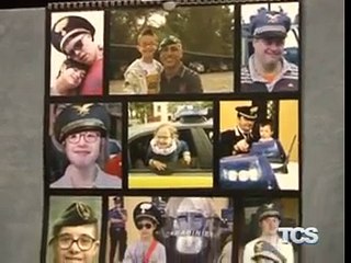 Calendario del 27associazione persone Down di Caltanissetta con le Forze dell%27ordine