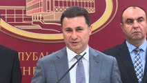 Gruevski: Për të ardhmen e Maqedonisë vendos populli