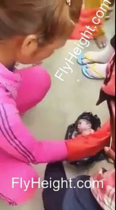 Sad: Baby Found in a Black Bag Still Attached to Umbilical Chord!