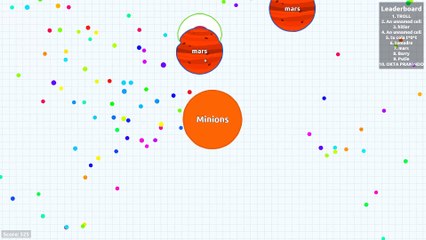 Agario Minions On The Top 10 Leaderboard Of Agar.io #2