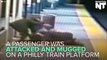 Man Mugged & Pushed Onto Train Tracks In Philadelphia