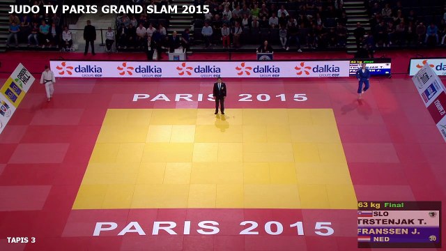 FINALE -63 KG - TRSTENJAK (SLO) VS. FRANSSEN (NED) - PARIS GRAND SLAM 2015