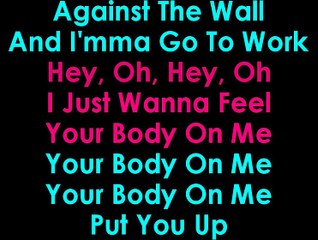 Rita Ora ft Chris Brown - Body On Me karaoke