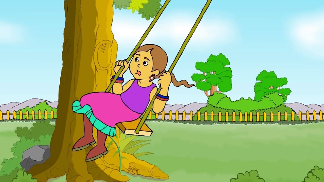 Swinging High English Nursery Rhymes Cartoon/Animated Rhymes For Kids