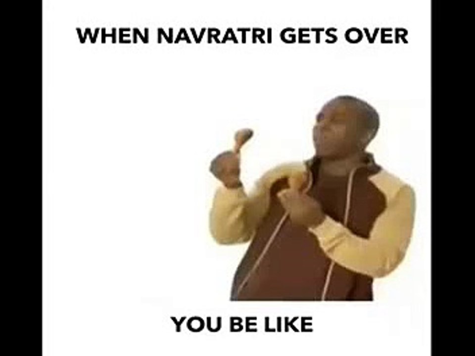 When Navratri Is Over And Than You Like