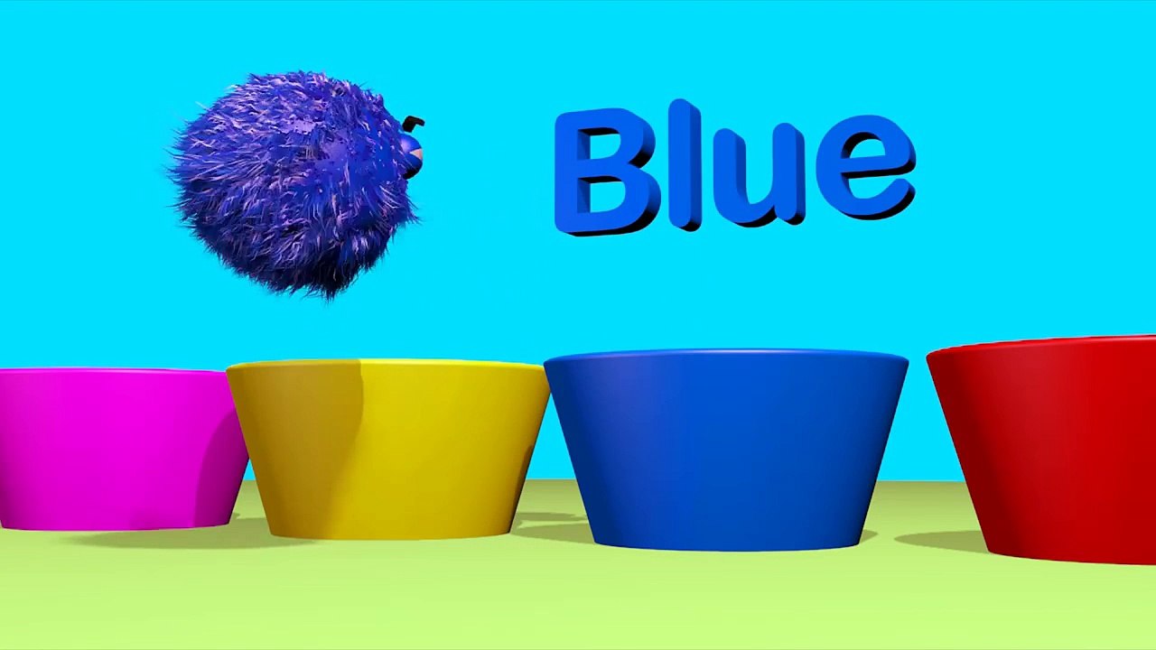VIDS for KIDS in 3d (HD) Funny Hairy Balls and Learning Colors AApV
