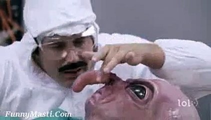 Funny Doctor Doing Alian Operation Confuse About Private Part