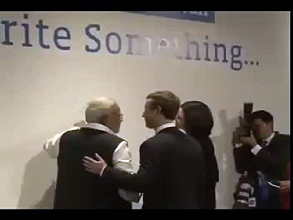 No One Should Come In Between Modi And Camera , Not Even Mark Zuckerberg