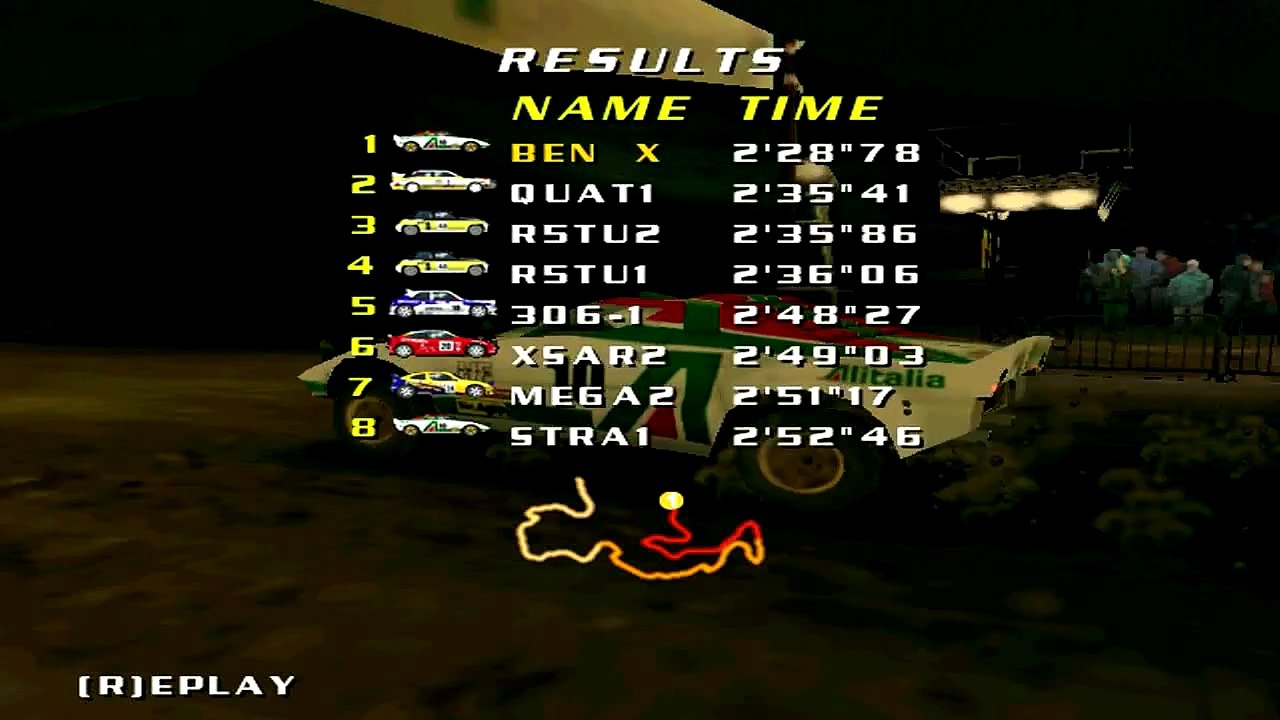 v-rally 2 (replay 26) World Championship with my car : lancia stratos