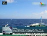China rechaza presencia militar de EE.UU. en Mar del Sur