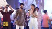 Shahid Kapoor, Alia Bhatt at Falguni Pathak Ghatkopar Gujarati Samaj Navratri Celebration