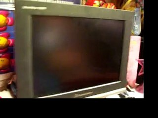 Rare Vintage 1999 LCD PC Monitor 4_3 DFP SlimView S530 -