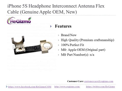 Phone 5S Parts- Genuine Apple OEM and Non-OEM