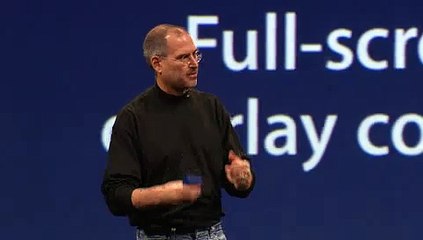 Steve Jobs talking about H.264