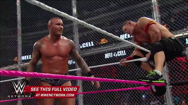 WWE Network - Hell in a Cell John Cena vs. Randy Orton Hd Video 2015