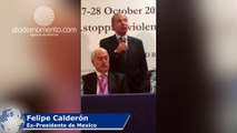 Ex-presidente de México Felipe Calderón habla sobre Venezuela