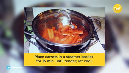 Hasselback carrots