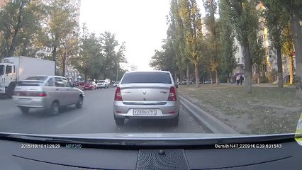 Kuşa Çarpmamak İçin Zincirleme Kazaya Neden Olan Şanssız Sürücü