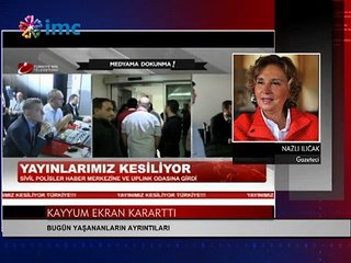 Ilıcak: İlk defa televizyonları işgal eden bir iktidar gördük
