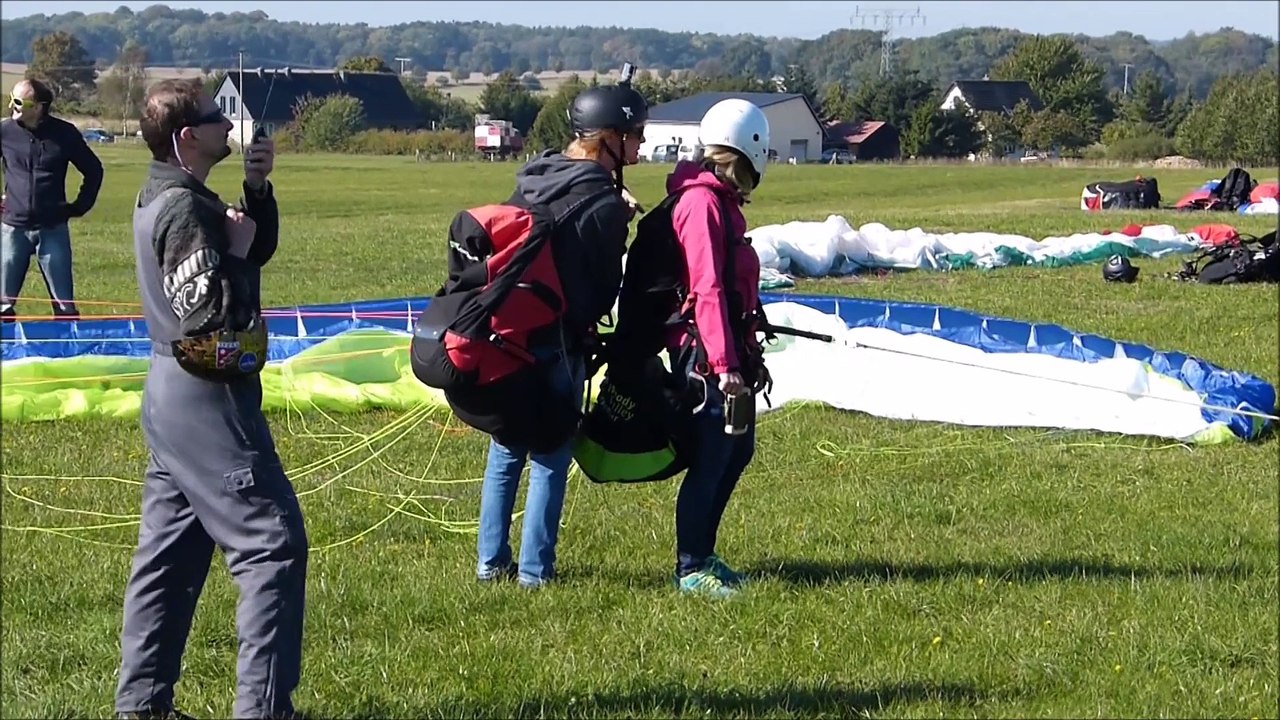 Gleitschirmfliegen in Waren - Projekt im Modul Sensorik