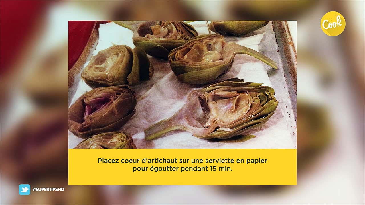 Coeurs d'artichauts gratin