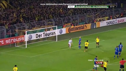 Gonzalo Castro 5:1 | Borussia Dortmund - Paderborn 28.10.2015 HD