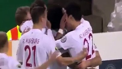 Caiuby Goal HD ¦ Freiburg 0 - 3 Augsburg ¦ DFB Pokal 2015
