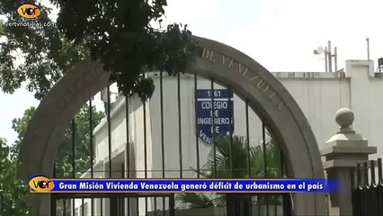 Gran Misión Vivienda Venezuela generó déficit de urbanismo