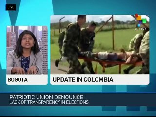 Colombia: Patriotic Union Charges Votes Not Counted