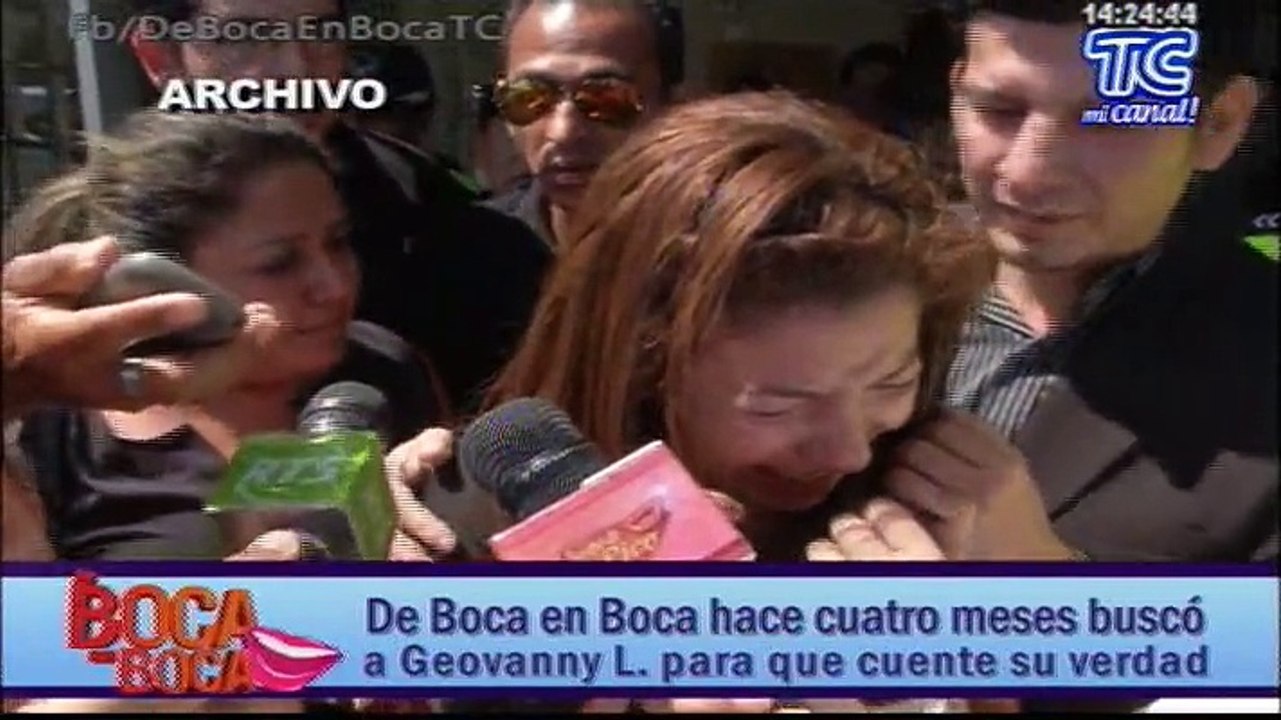 De Boca en Boca hace cuatro meses buscó a Geovanny L. para que cuente su verdad