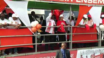 فوز ساحق لرئيس ساحل العاج الحسن وتارا من الدورة الاولى