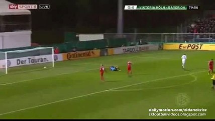 0-5 Stefan Kiesling GOAL - Viktoria Köln v. Bayer Leverkusen 28.10.2015 HD