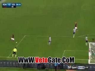 "ميرالم بيانيتش"يتقدم بالهدف الاول روما فى أودينيزى