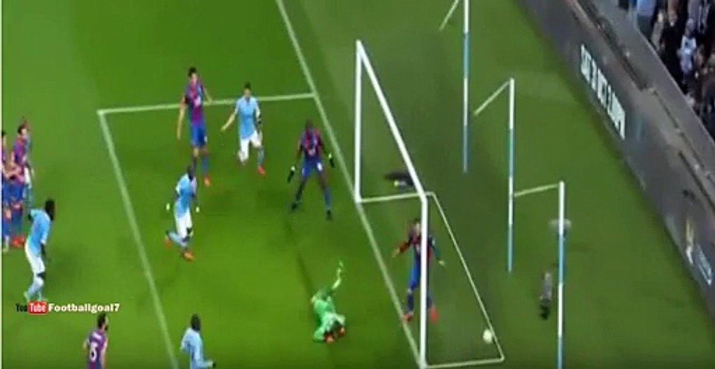 Wilfried Bony Goal - Manchester City vs Crystal Palace 1-0 Capital One Cup 2015