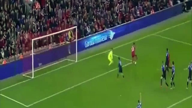 Nathaniel Clyne Goal - Liverpool vs Bournemouth 1-0 Capital One Cup 2015