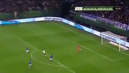 Lars Stindl Goal - Schalke 04 vs Borussia M'gladbach 0-1 [28.10.2015] DFB Cup