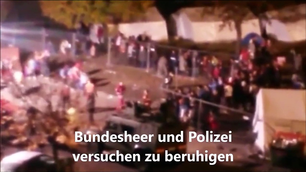 Ausschreitungen in Spielfeld durch Asylanten !