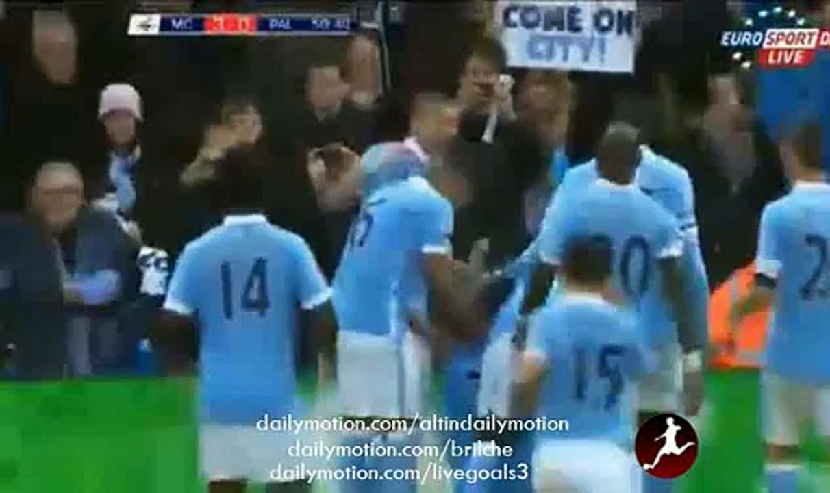 Kelechi Iheanacho Amazing Goal - Man City 3-0 Crystal Palace