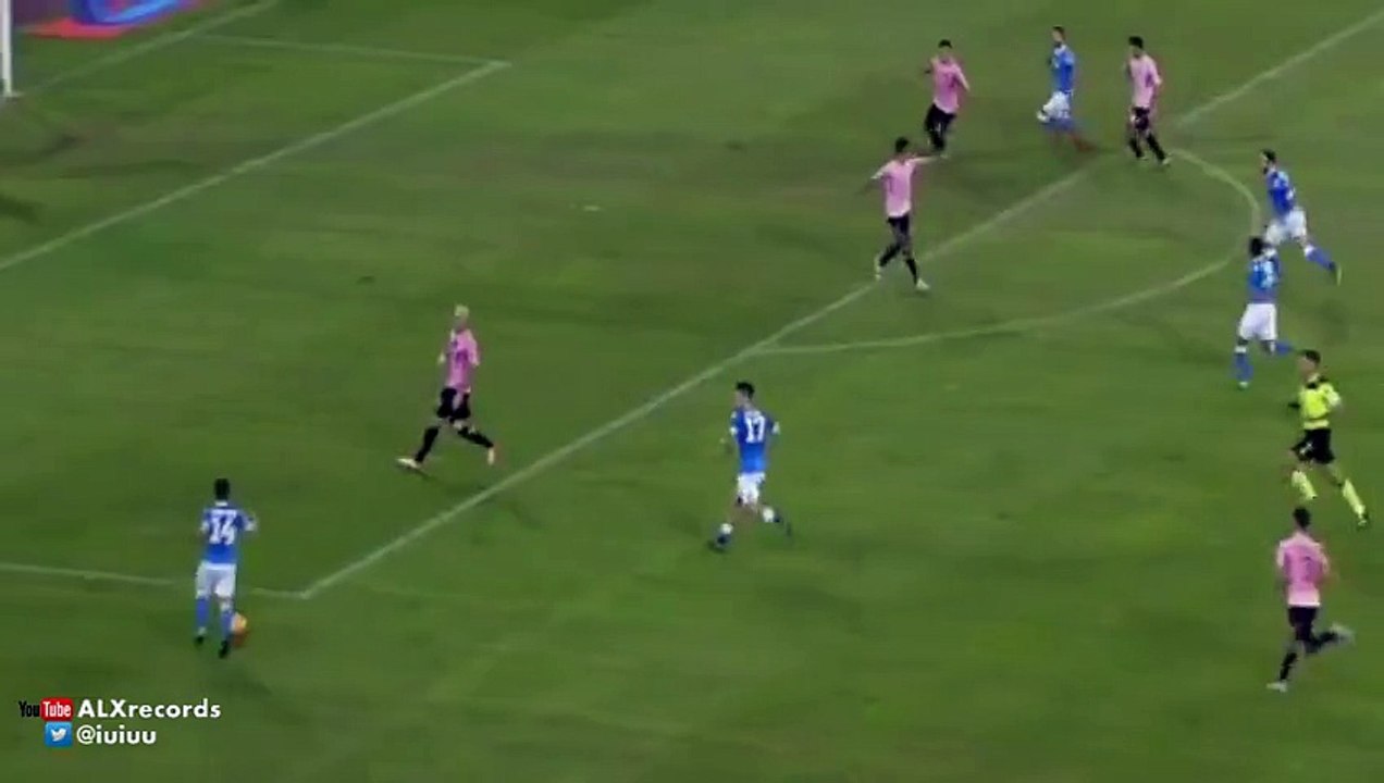 Dries Mertens Goal Napoli vs Palermo 2-0 Seria A 2015
