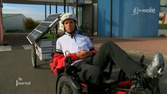 European Solar Tour : Etienne Sauze de retour en Vendée
