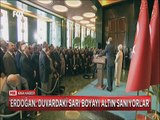 Ak Saray'da halk ile 29 Ekim kutlaması Erdoğan 'Sarı boyayı altın sanıyorlar'