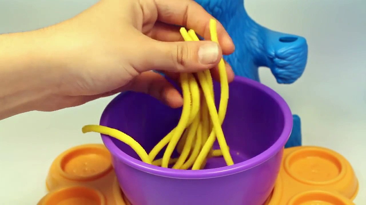 Play Doh Cookie monster Sesame Street playdough playset monstruo galletas