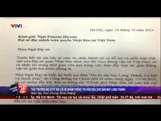 Thứ trưởng bộ GTVT xin lỗi về nhầm thông tin vốn ODA cho sân bay Long Thành